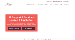 Desktop Screenshot of perceptiveit.net